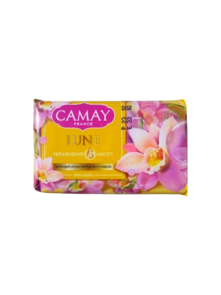 МЫЛО CAMAY 85Г АРОМАТ БЕРГАМОТА И САНДАЛА